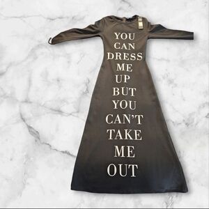 FASHION NOVA  INSPIRED BY MOSCHINO DRESS